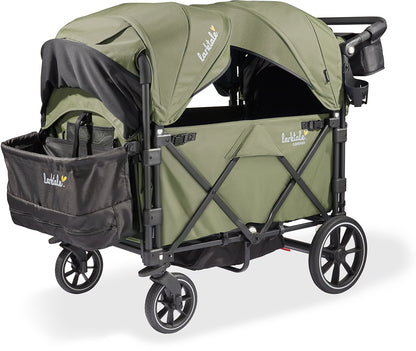 Larktale Caravan Quad (4 Seater) Stroller Wagon - Chelsea Green