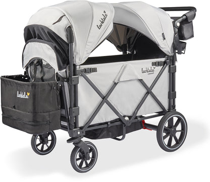 Larktale Caravan V3 (2 Seater) Stroller Wagon - Avalon Gray