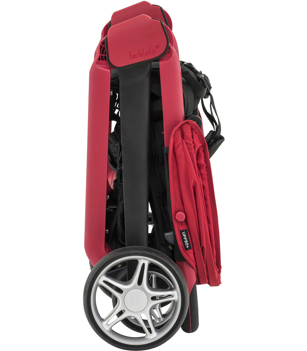 Larktale Chit Chat Compact Stroller - Barossa Red