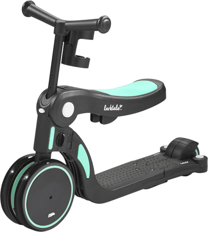 Larktale Scoobi 5-in-1 Convertible Scooter - Biscay Green