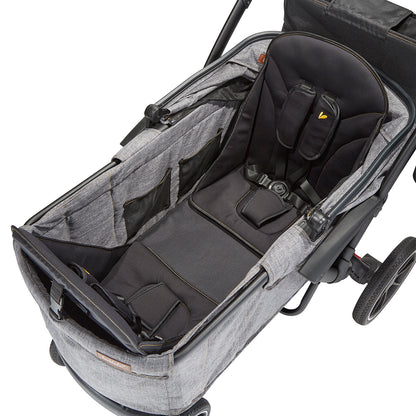 Larktale Sprout Single-to-Double Stroller Wagon - Nightcliff Stone