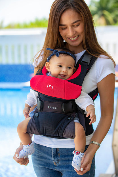 Lascal M1 Baby Carrier - Red