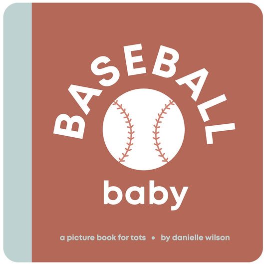 Left Hand Book House Board Book - Baseball Baby