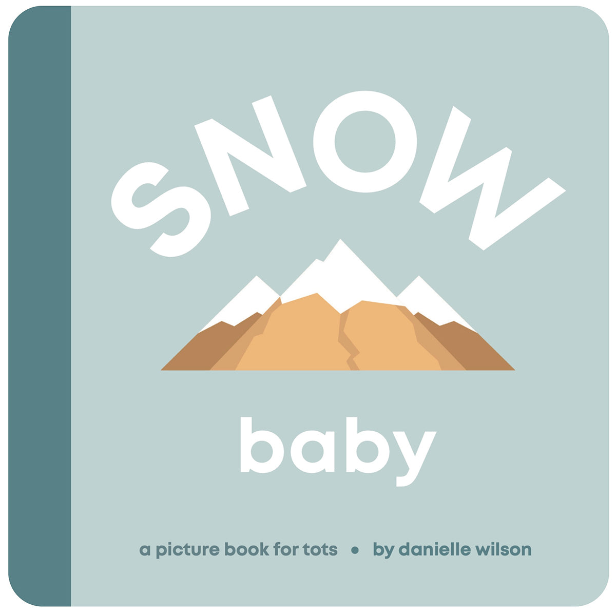 Left Hand Book House Board Book - Snow Baby