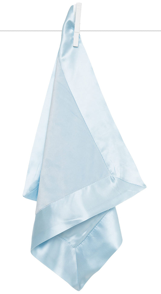 Little Giraffe Velvet Deluxe Blanky - Blue