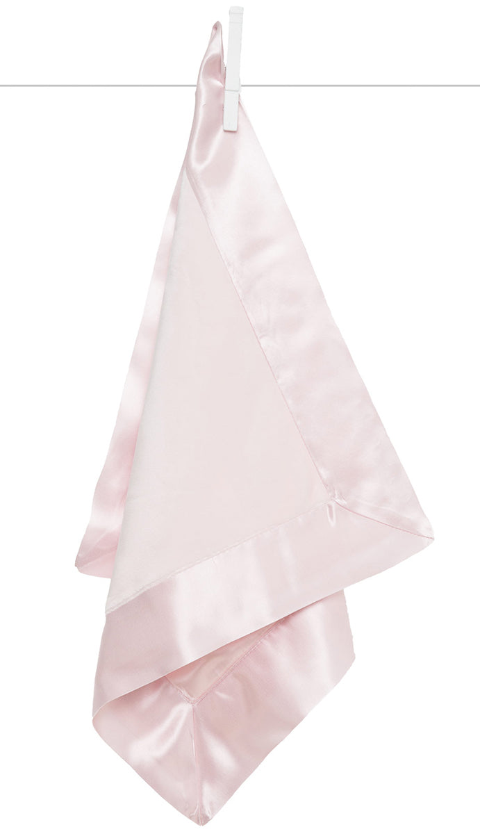 Little Giraffe Velvet Deluxe Blanky - Pink