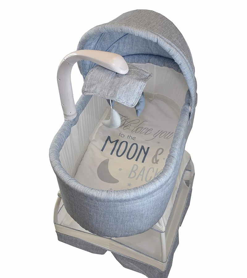 TruBliss Sweetli Deluxe Bassinet - Chambray