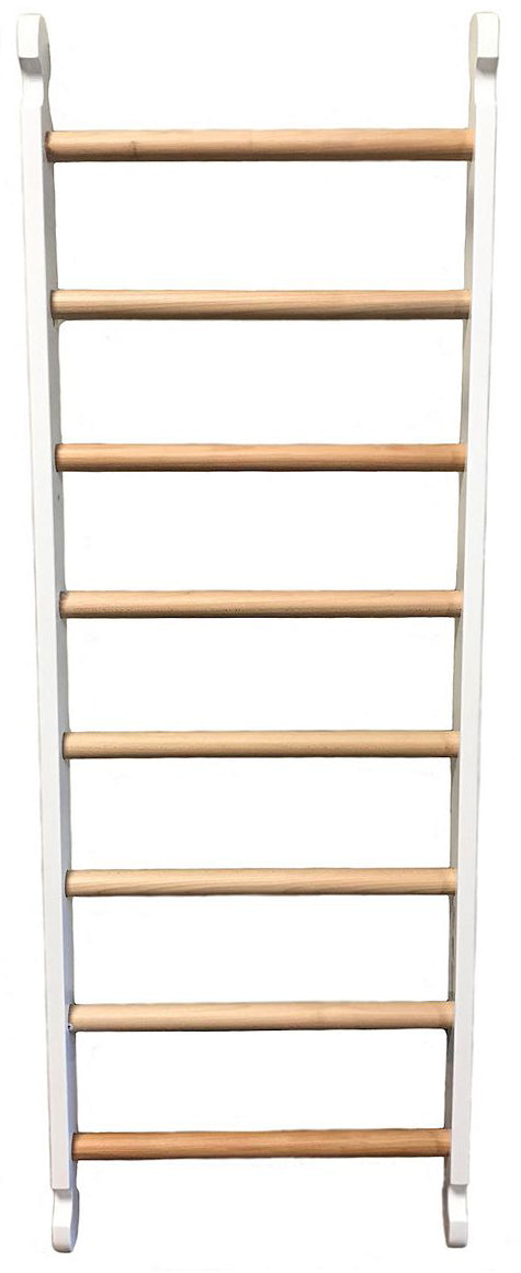 Little Partners Climbing Ladder - Soft White / Natural (Unassembled)