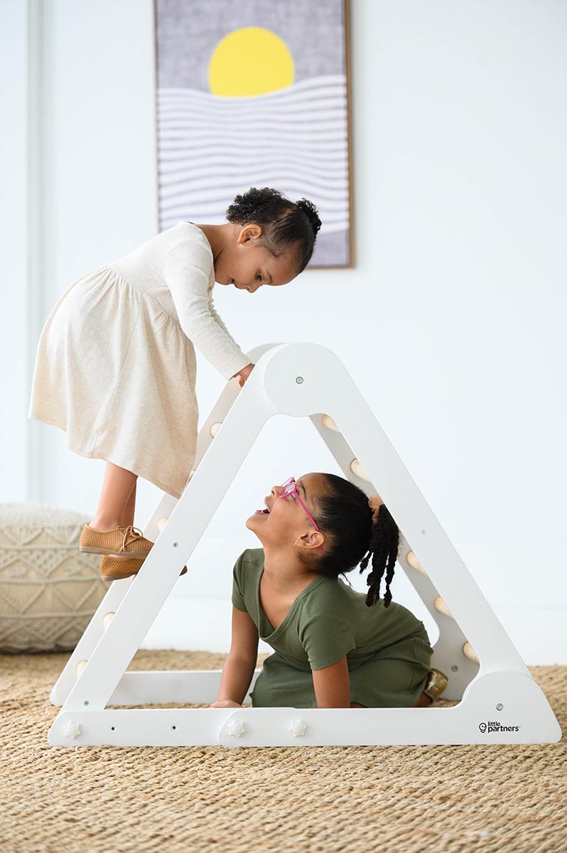 Little Partners Learn ?N Climb Triangle - Natural (Fully Assembled)