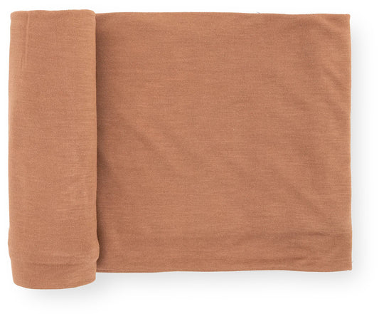 Little Unicorn Stretch Knit Swaddle Blanket - Terracotta