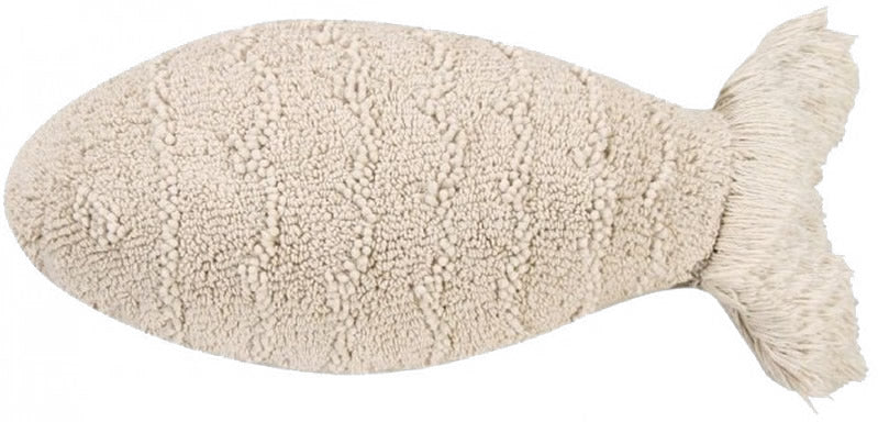 Lorena Canals Baby Fish Cushion - Natural (2'x 10")