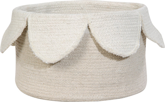 Lorena Canals Basket Petals - Ivory/Natural (1'1" x 1'1")