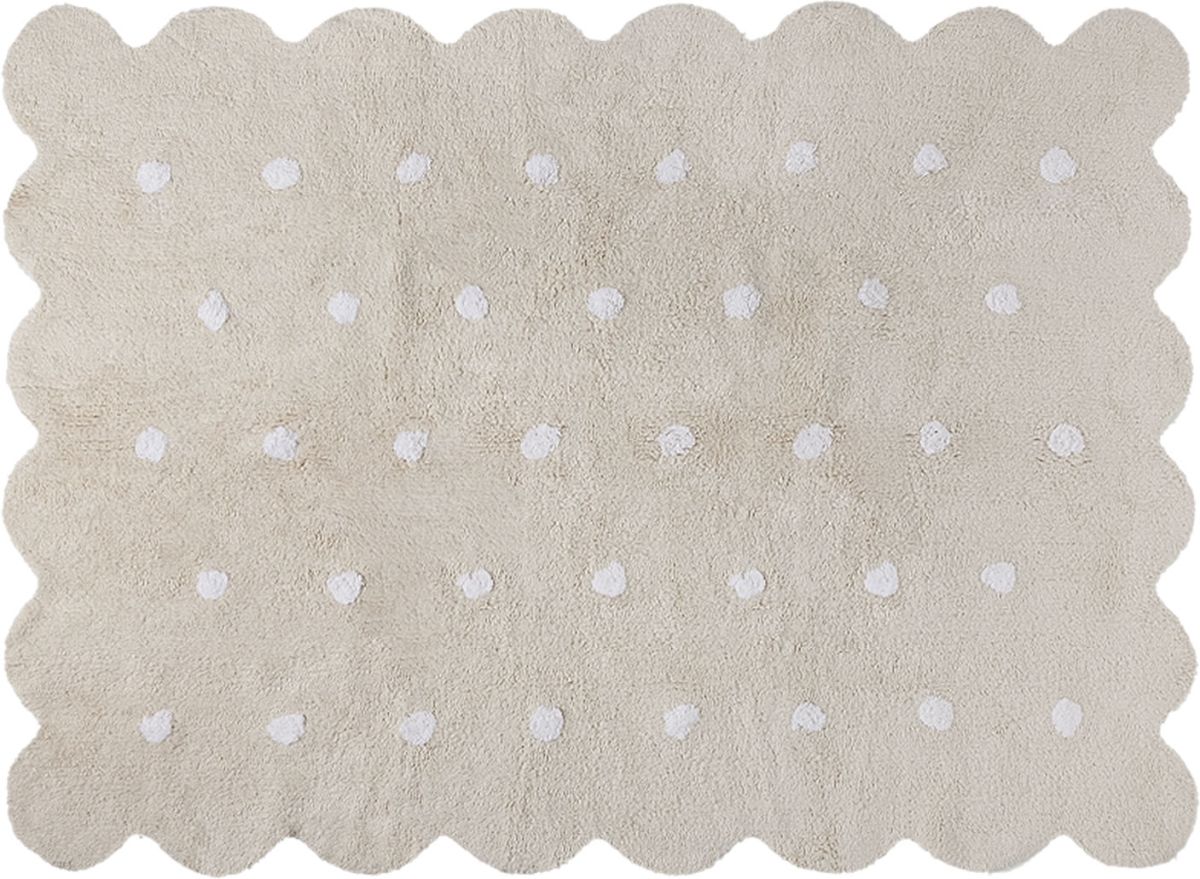 Lorena Canals Biscuit Rug - Beige (4' x 5' 3")