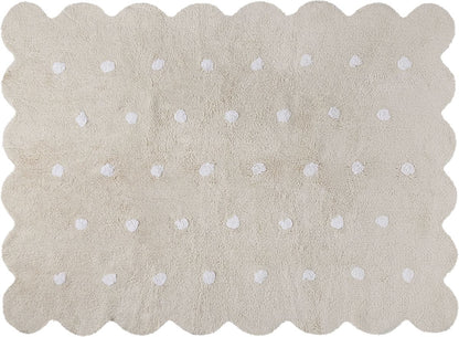 Lorena Canals Biscuit Rug - Beige (4' x 5' 3")