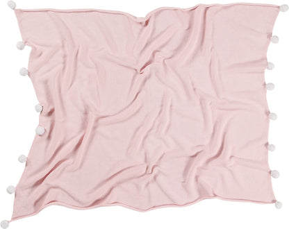 Lorena Canals Bubbly Baby Blanket - Soft Pink (3' 3" x 4')