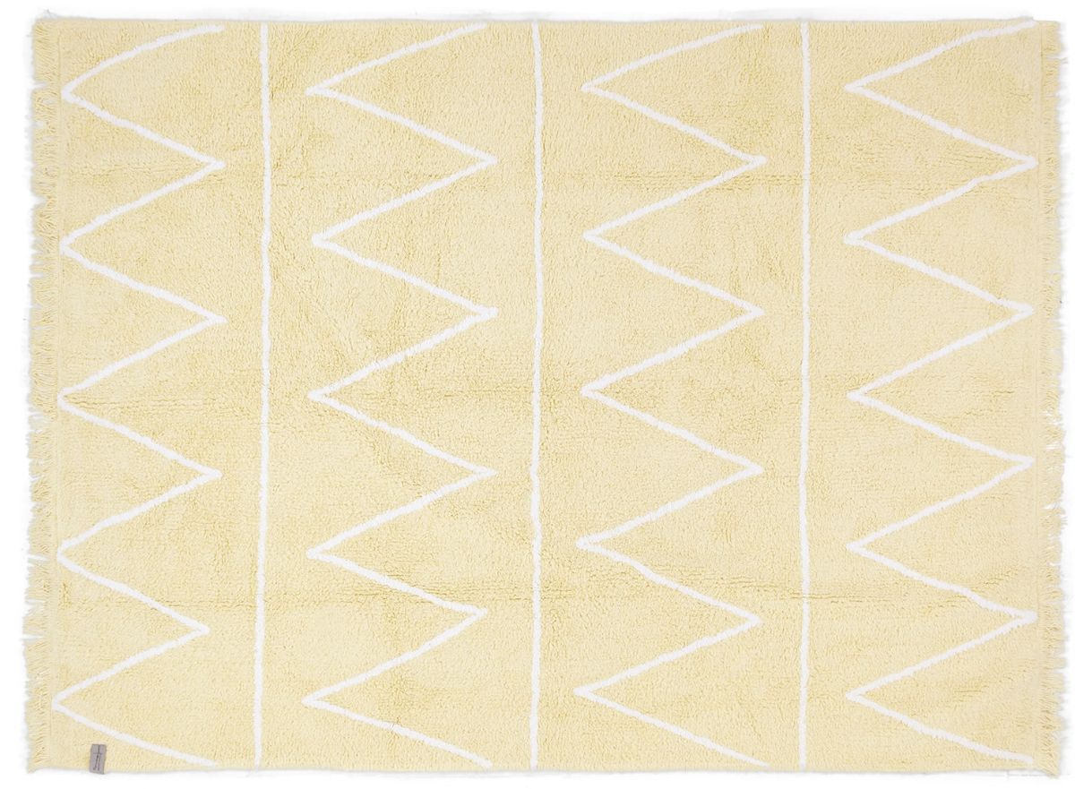 Lorena Canals Hippy Rug - Yellow (4' x 5' 3")