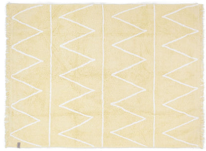 Lorena Canals Hippy Rug - Yellow (4' x 5' 3")