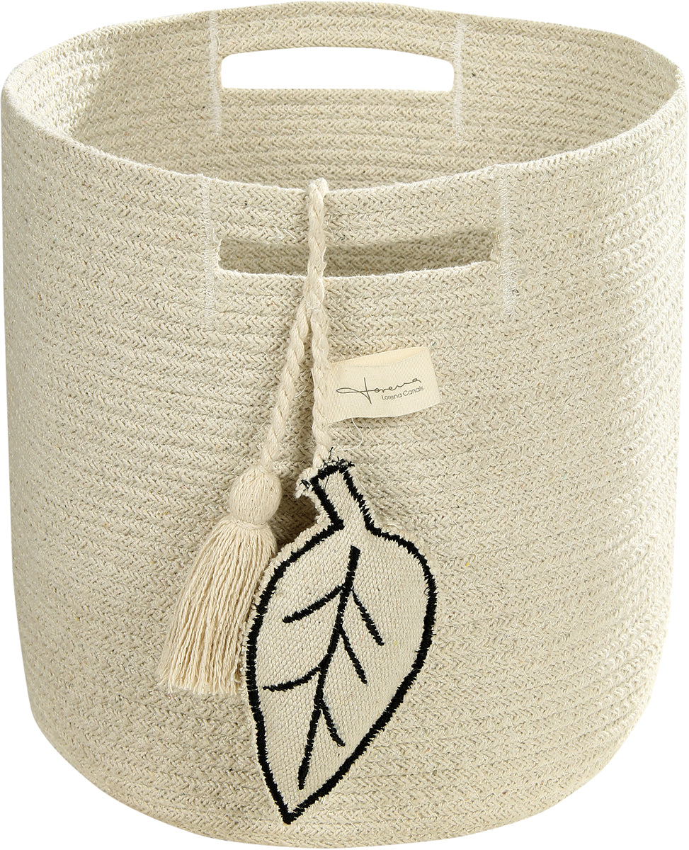 Lorena Canals Leaf Basket - Natural