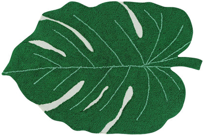 Lorena Canals Monstera Leaf Rug (4' x 5' 3'')