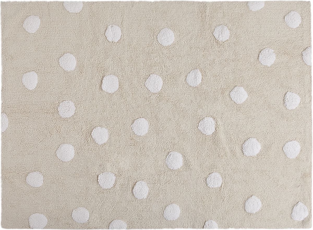 Lorena Canals Polka Dots Rug - Beige (4' x 5' 3")