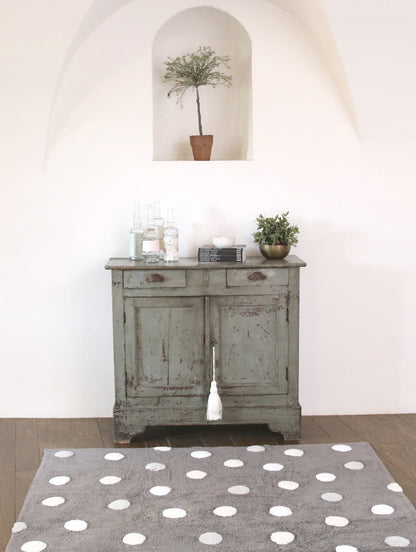 Lorena Canals Polka Dots Rug - Grey (4' x 5' 3")