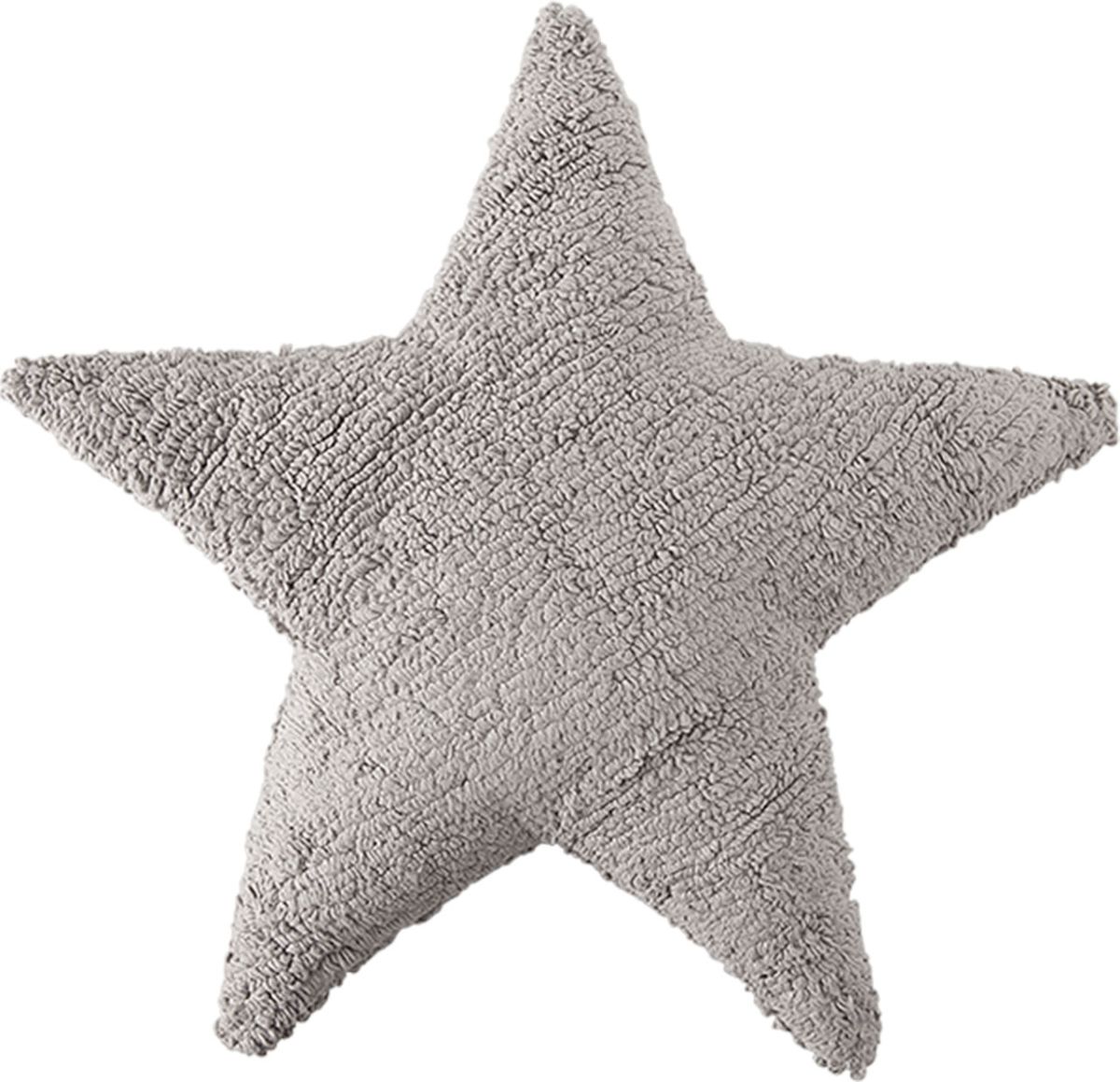 Lorena Canals Star Cushion - Light Grey (1'9" x 1'9")