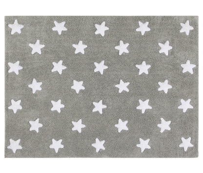 Lorena Canals Stars Rug - Grey (4' x 5' 3")