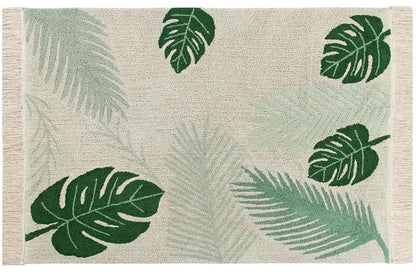 Lorena Canals Tropical Rug - Green (4' 7'' x 6' 7'')