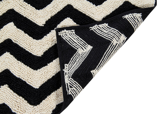 Lorena Canals Zig Zag Rug (4' 8" x 6' 7")