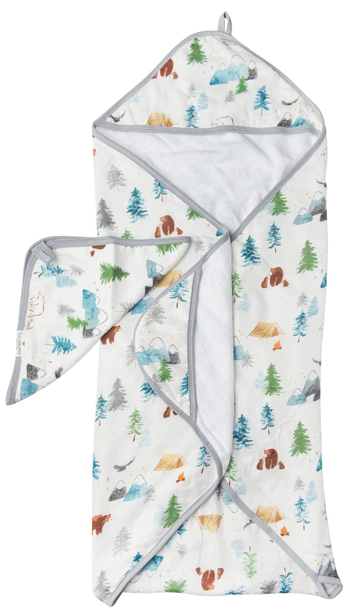 Loulou Lollipop Hooded Towel Set - Adventure Begins