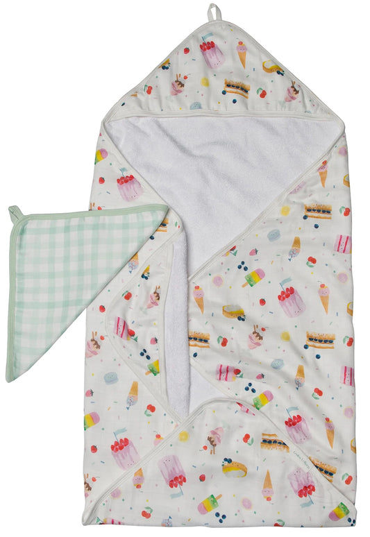 Loulou Lollipop Hooded Towel Set - Sweet Treats