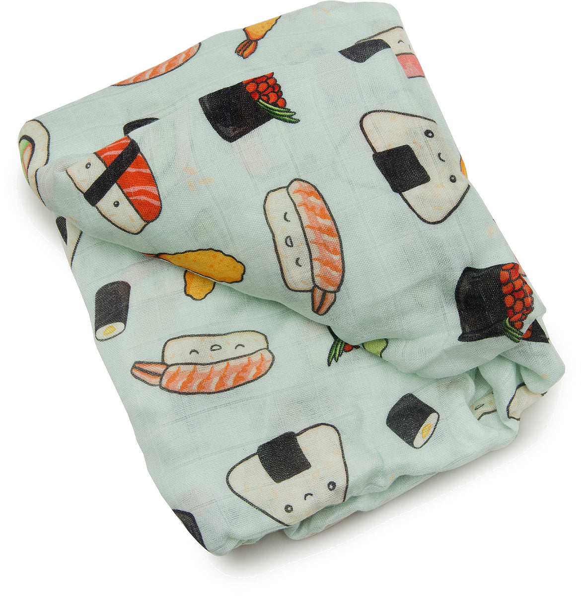 Loulou Lollipop Luxe Fitted Crib Sheet - Sushi