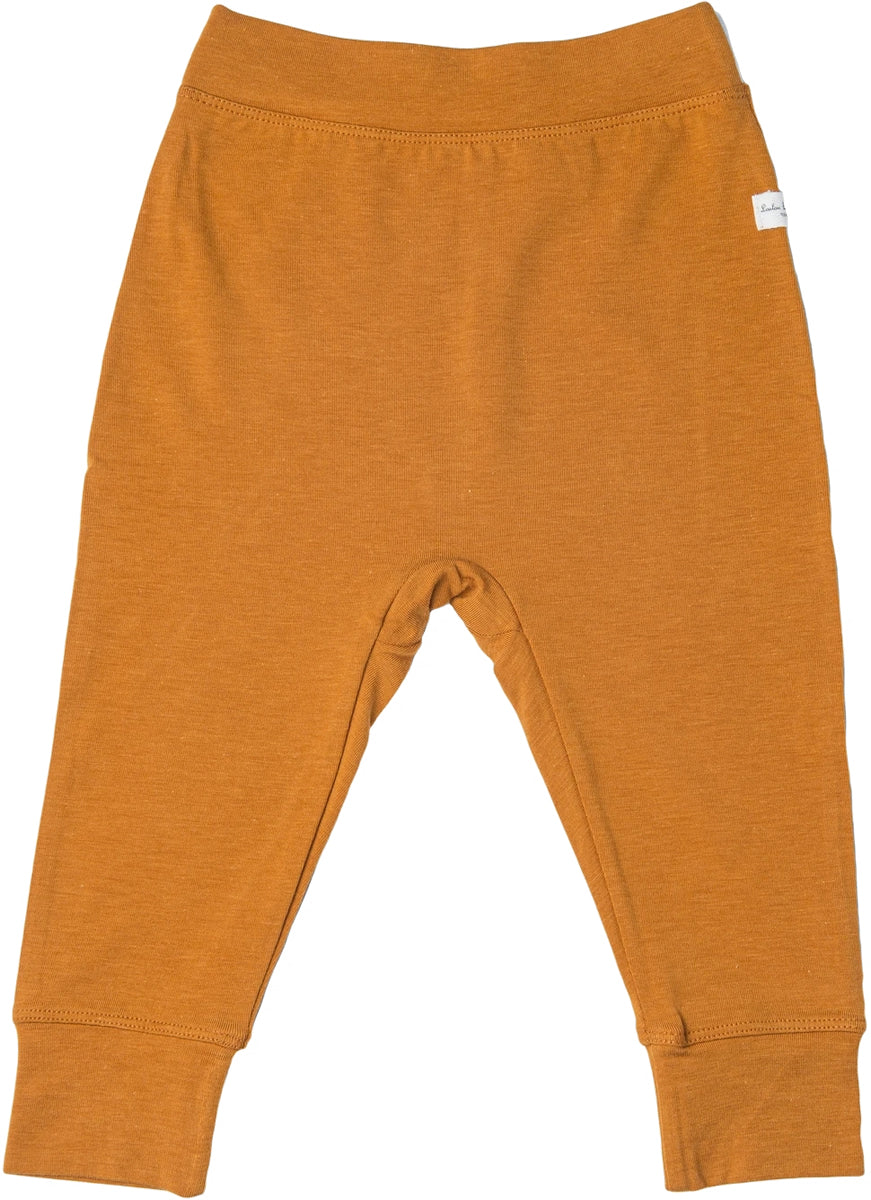 Loulou Lollipop Pants in TENCEL - Ginger Honey (0-3 M)