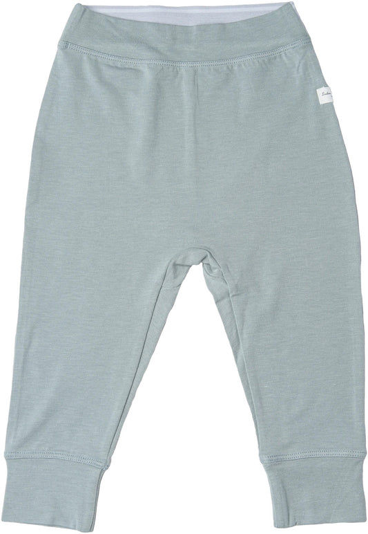 Loulou Lollipop Pants in TENCEL - Slate (6-12 M)