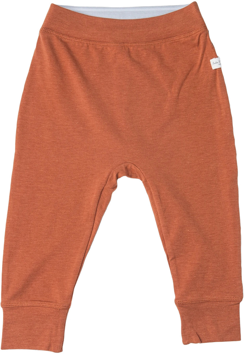 Loulou Lollipop Pants in TENCEL - Umbra (6-12 M)