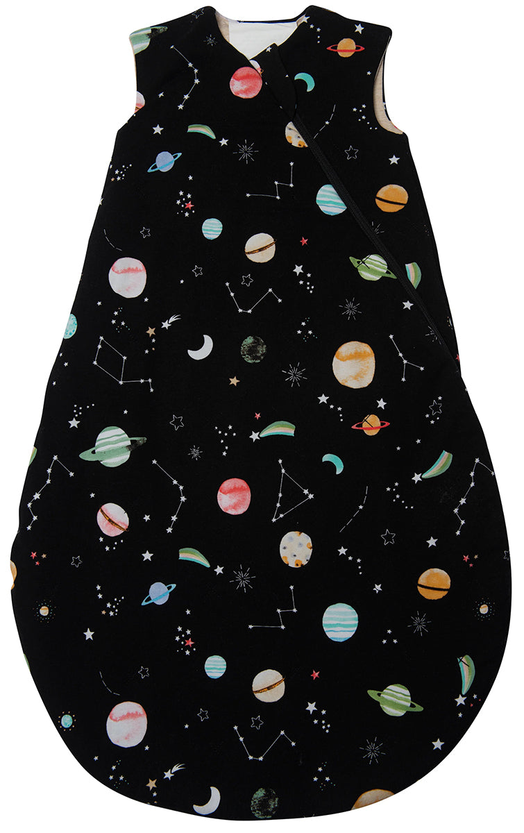 Loulou Lollipop TENCEL Sleep Bag 2.5 Tog, 18-36 Months - Planets