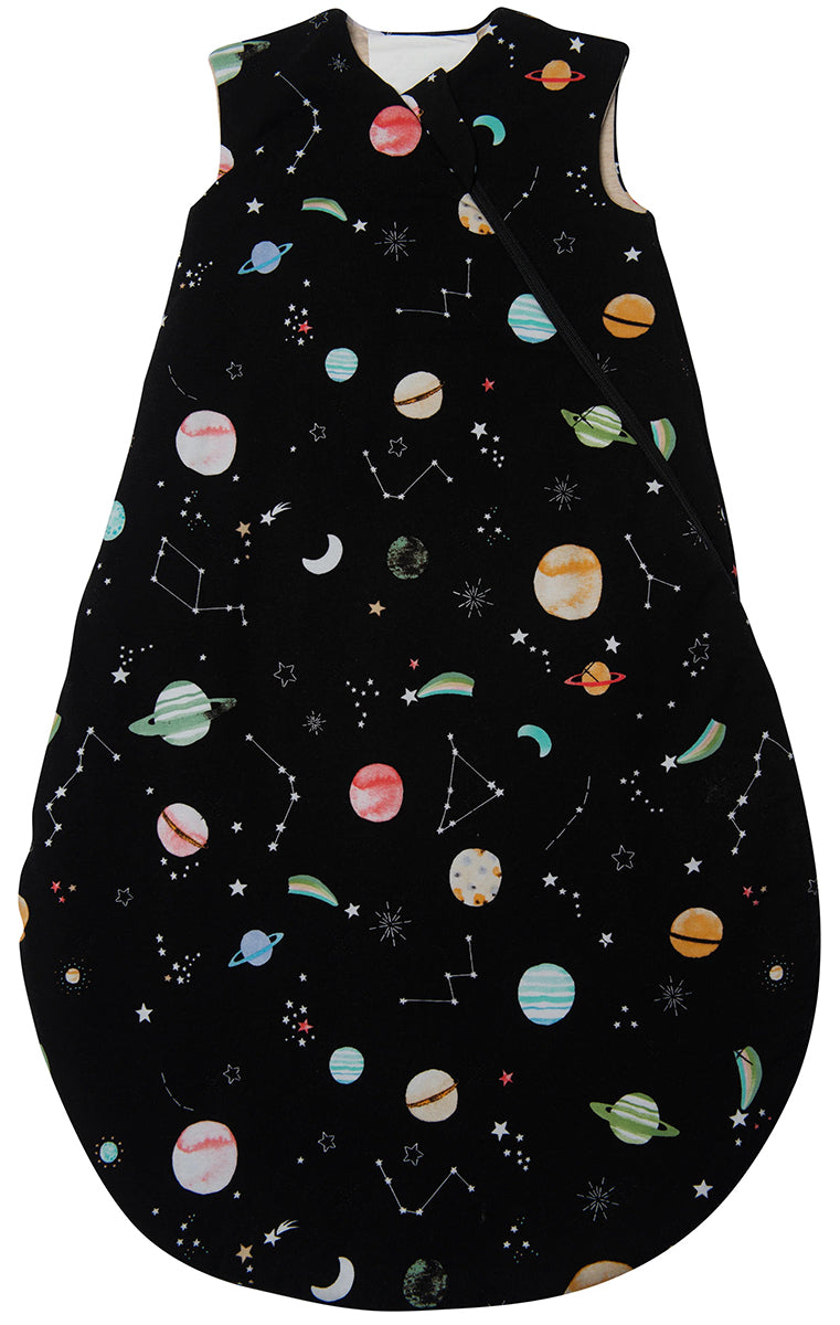 Loulou Lollipop TENCEL Sleep Bag 2.5 Tog, 6-18 Months - Planets