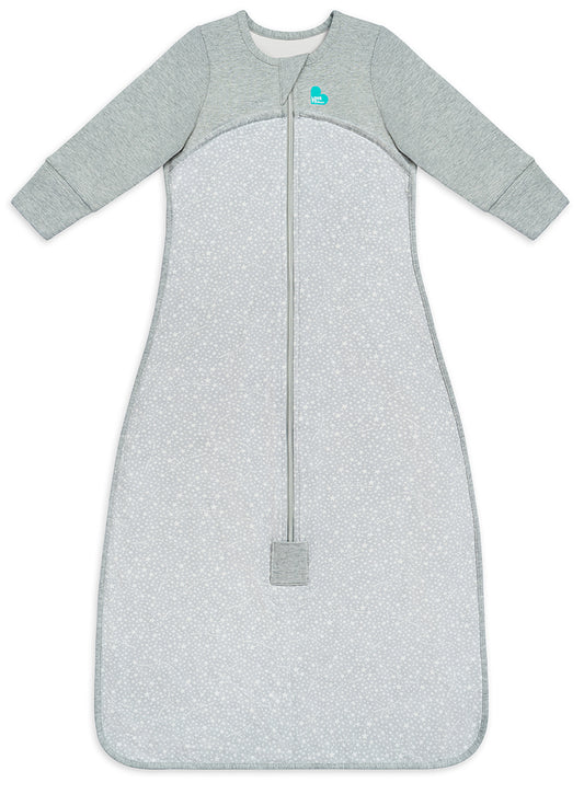 Love To Dream Long Sleeve Sleep Bag Original Cotton Moderate, 18-36 M - Stardust Grey