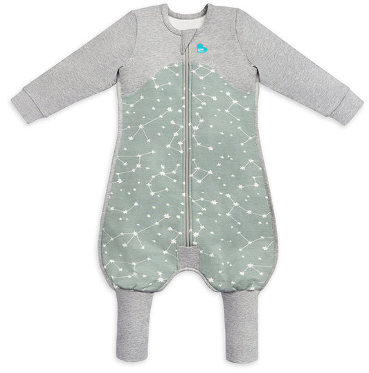 Love To Dream Long Sleeve Sleep Suit Organic Cotton Mild, 12-24 M - Stellar Olive