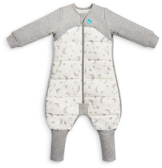 Love To Dream Sleep Suit Quilted Cotton 2.5 TOG, 24-36 M - Moonlight White