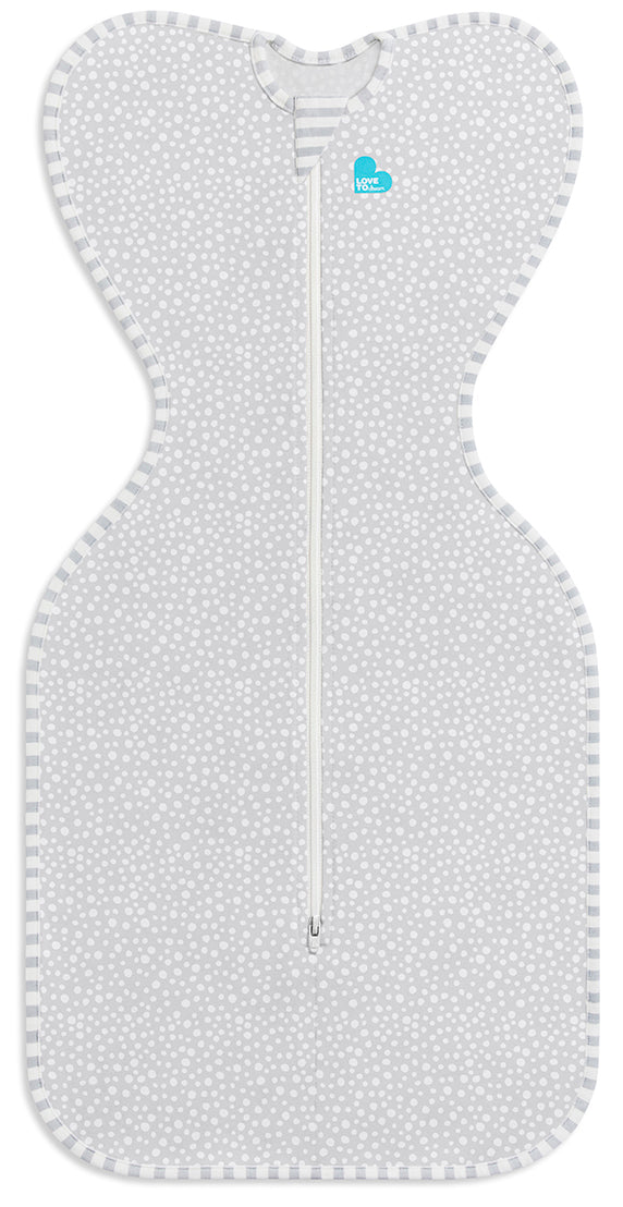 Love To Dream Swaddle UP Bamboo 1.0 TOG, Medium - Grey Dot