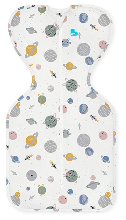 Love To Dream Swaddle UP Designer Collection Lite, Newborn - Space White