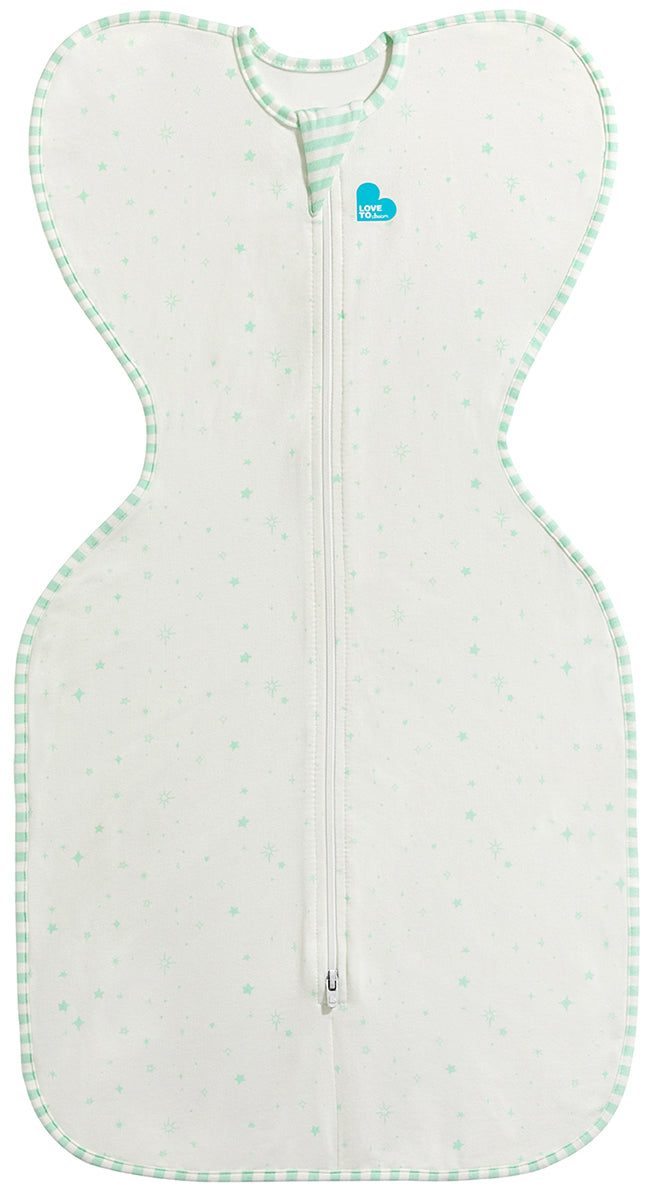 Love To Dream Swaddle UP Organic 1.0 TOG, Medium - Mint