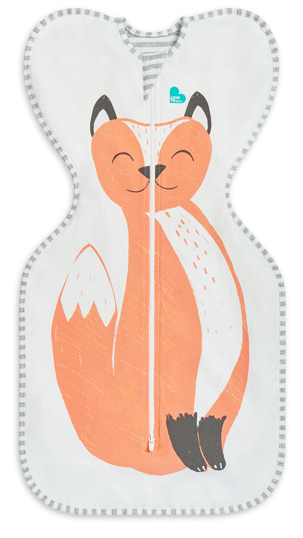 Love To Dream Swaddle UP Original 1.0 TOG, Medium - Orange Frankie Fox