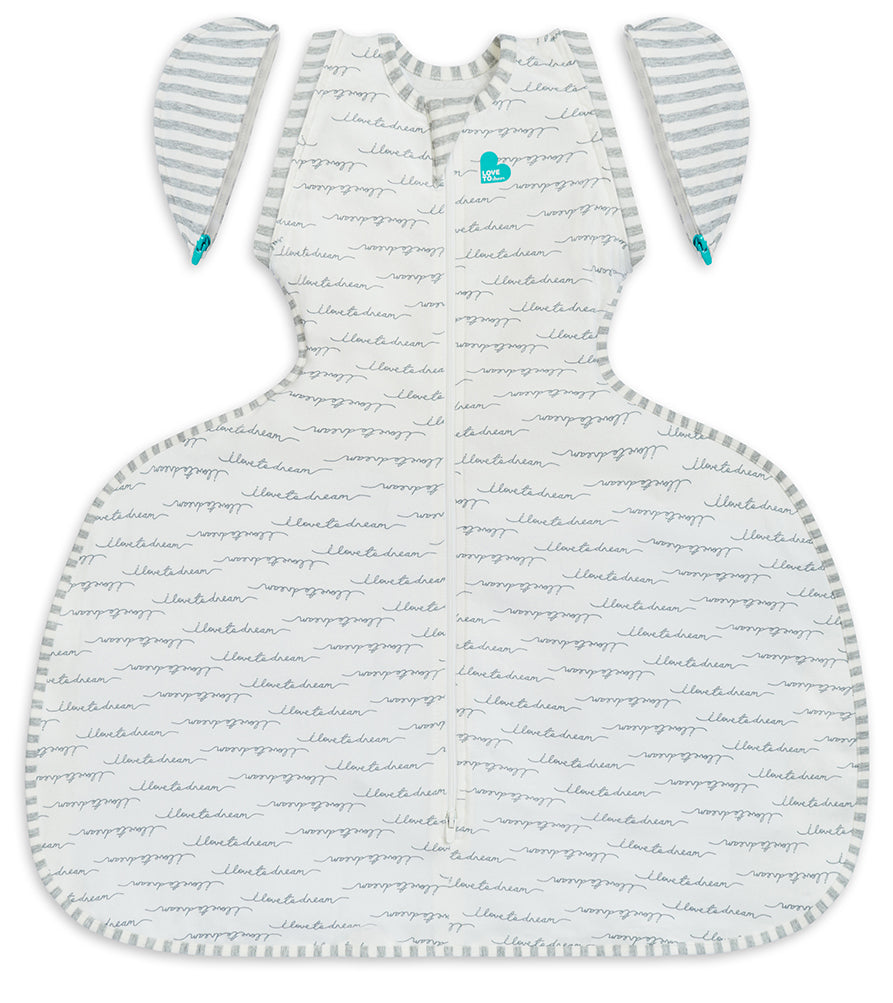 Love To Dream Swaddle UP Transition Bag Hip Harness Original, Medium - Dreamer White