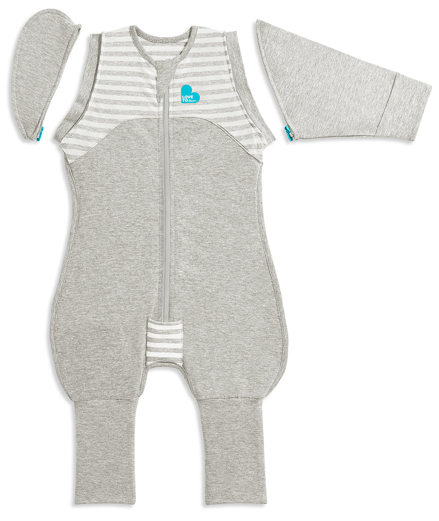 Love To Dream Swaddle UP Transition Suit Original 1.0 TOG, Medium - Grey