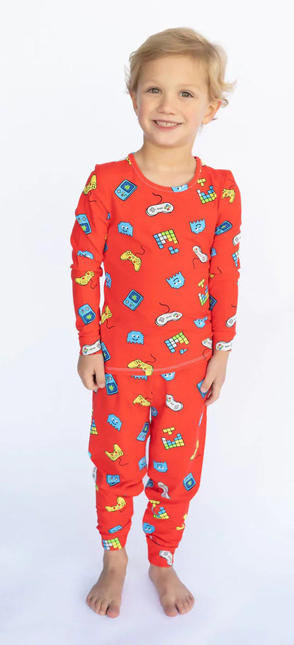 Lovey&Grink Pajamas - Game On, 2T