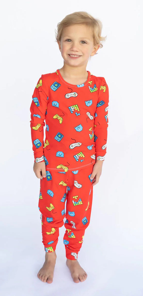 Lovey&Grink Pajamas - Game On, 4T