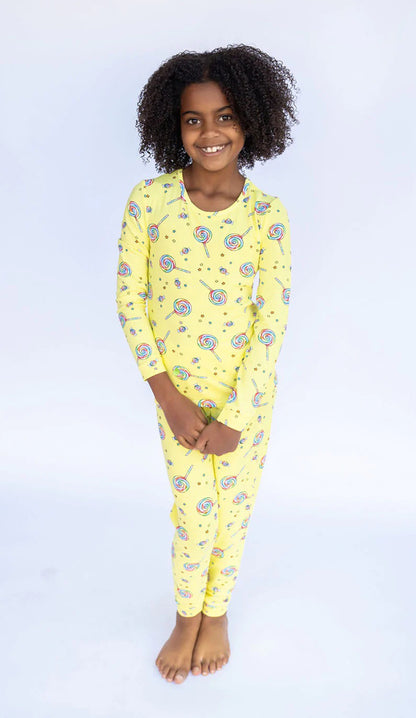 Lovey&Grink Pajamas - Rainbow Pops, 2T