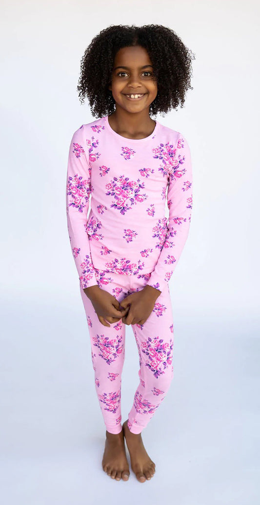 Lovey&Grink Pajamas - Sweet Floral, 3T